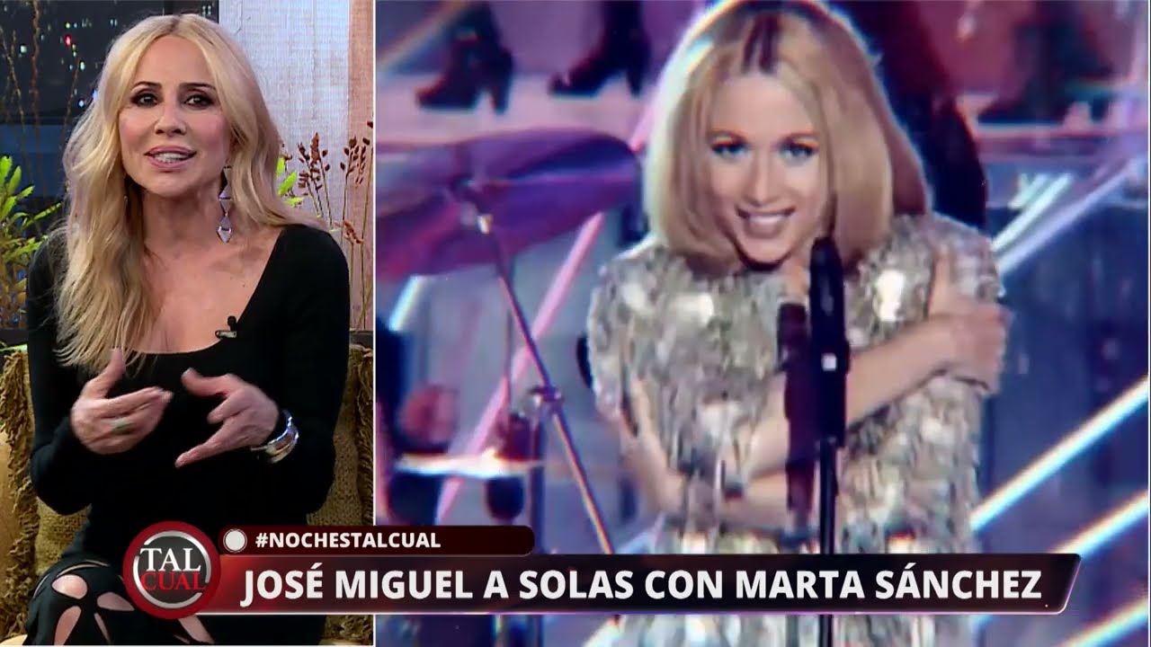 Marta Sánchez recuerda su presentación en el Festival de Viña