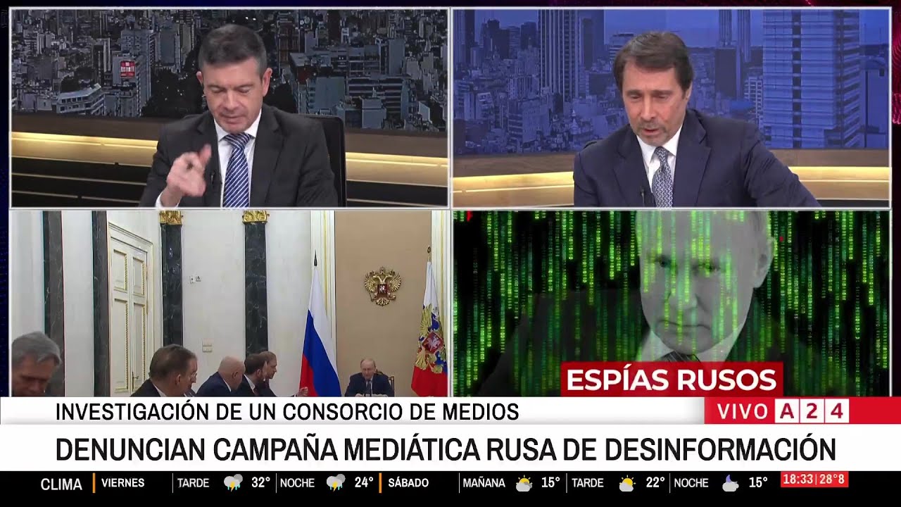🔴 DENUNCIAN CAMPA&Ntilde;A MEDI&Aacute;TICA RUSA DE DESINFORMACI&Oacute;N: EL PASE DE FEINMANN Y ROSSI
