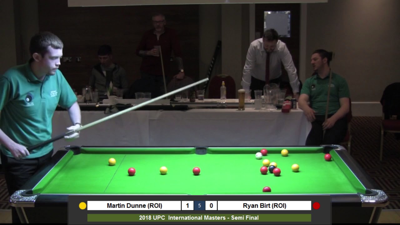 2018 Men's Student International Masters - Semi Final - Martin Dunne (ROI) v Ryan Birt (ROI)
