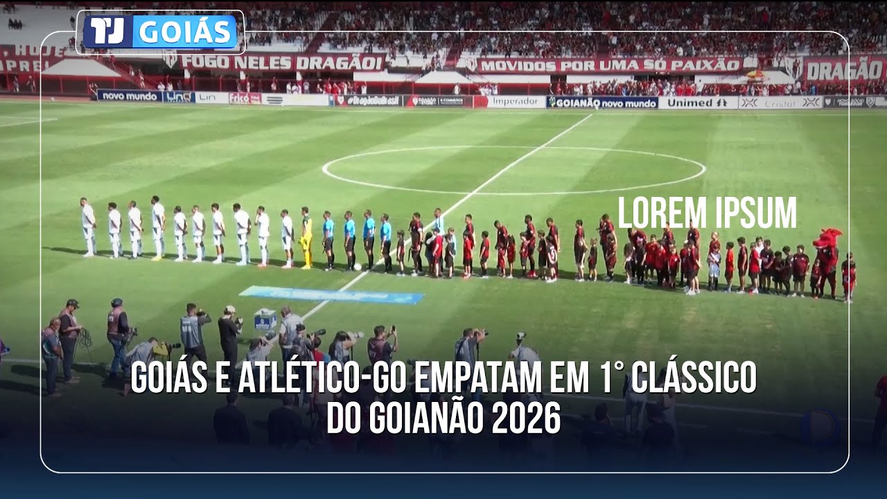 ATLÉTICO-GO 1 X 1 GOIÁS | GOIANÃO | MELHORES MOMENTOS