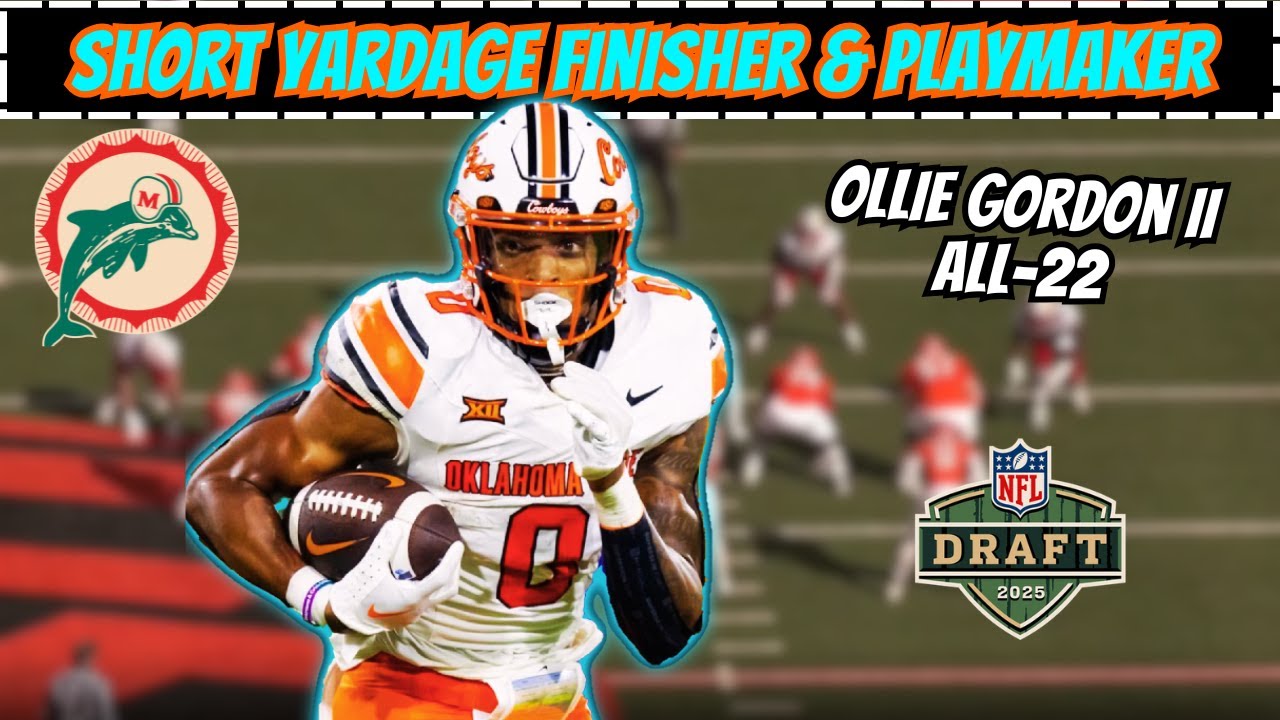 Film Breakdown: Ollie Gordon II is the PERFECT Complement to the Miami Dolphins RB Room