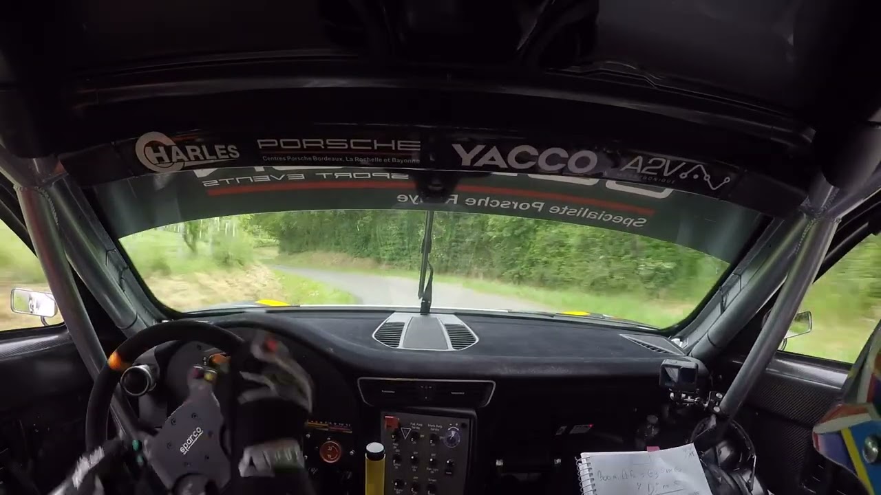 Rallye de la Vallée du Cher 2024. ES 1. Anthony COSSON / Pierre SIMENEL