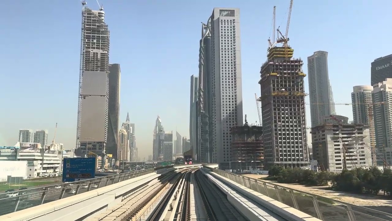 Metromatka välillä Business Bay – Burj Khalifa/Dubai Mall