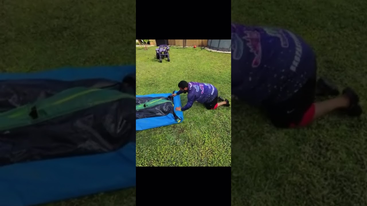 Bounce House with Slide Take Down Video