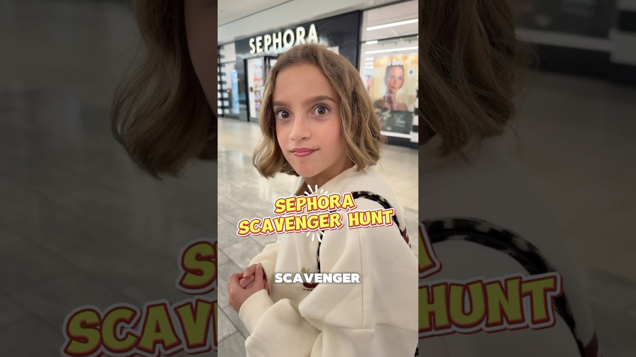 Sephora Scavenger Hunt😱! #sephora #haul #shopping #shoppinghaul