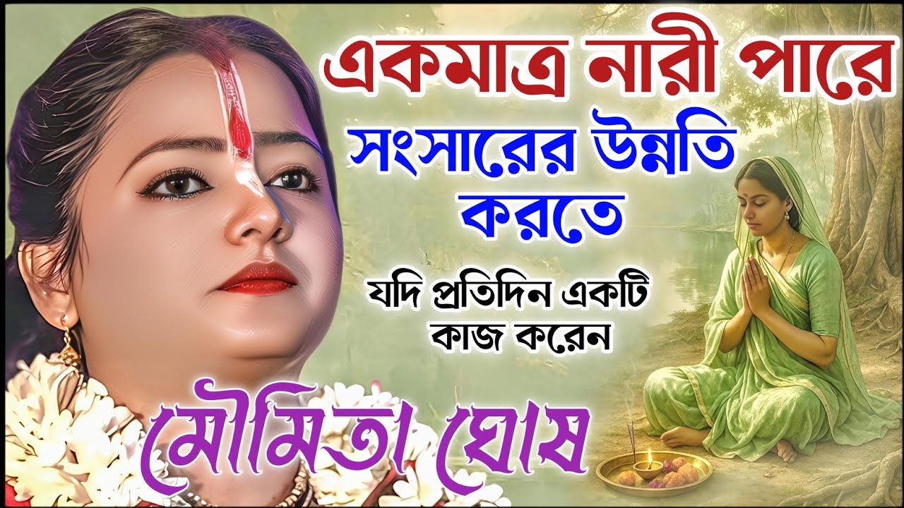 একমাত্র নারী পারে সংসারে উন্নতি করতে। মৌমিতা ঘোষ কীর্তন। moumita ghosh kirtan 2026