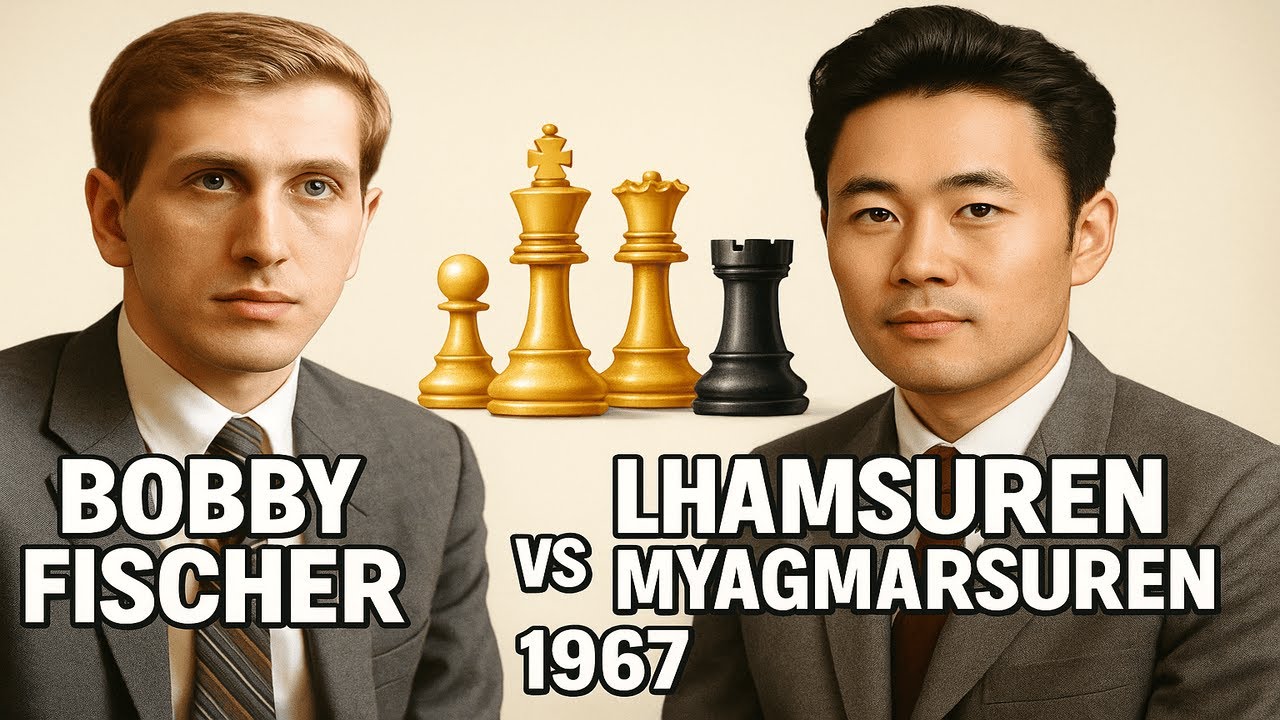Bobby Fischer vs Myagmarsuren: French Defense Brilliance, Sousse 1967