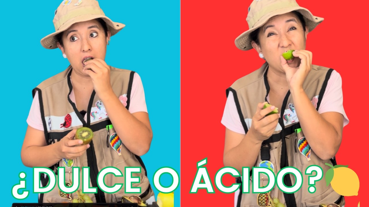 ¡EL RETO DE LOS SABORES! 🍋🍓 ¿Dulce, Ácido o PICANTE? con Cookie Pau Exploradora
