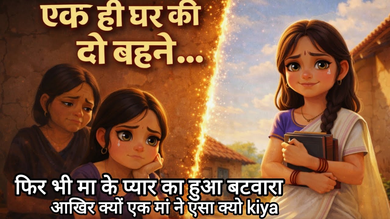 सौतेली माँ ने नौकरानी बना दिया…  emotional story😭 