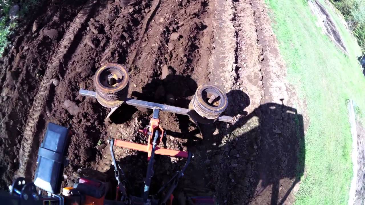 NF  LRS  Home made disc hiller  Planting  2015