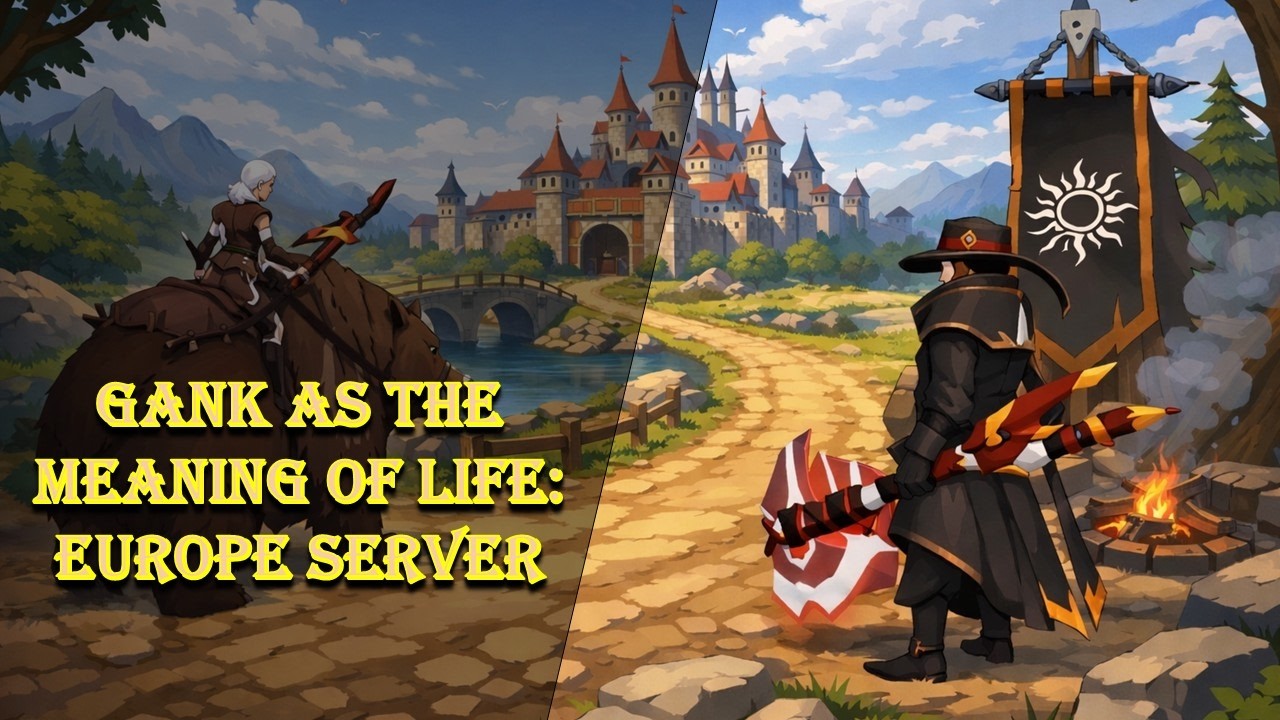 Albion Online: server Europe - Gank as the meaning of life/ Ганк как смысл жизни #10