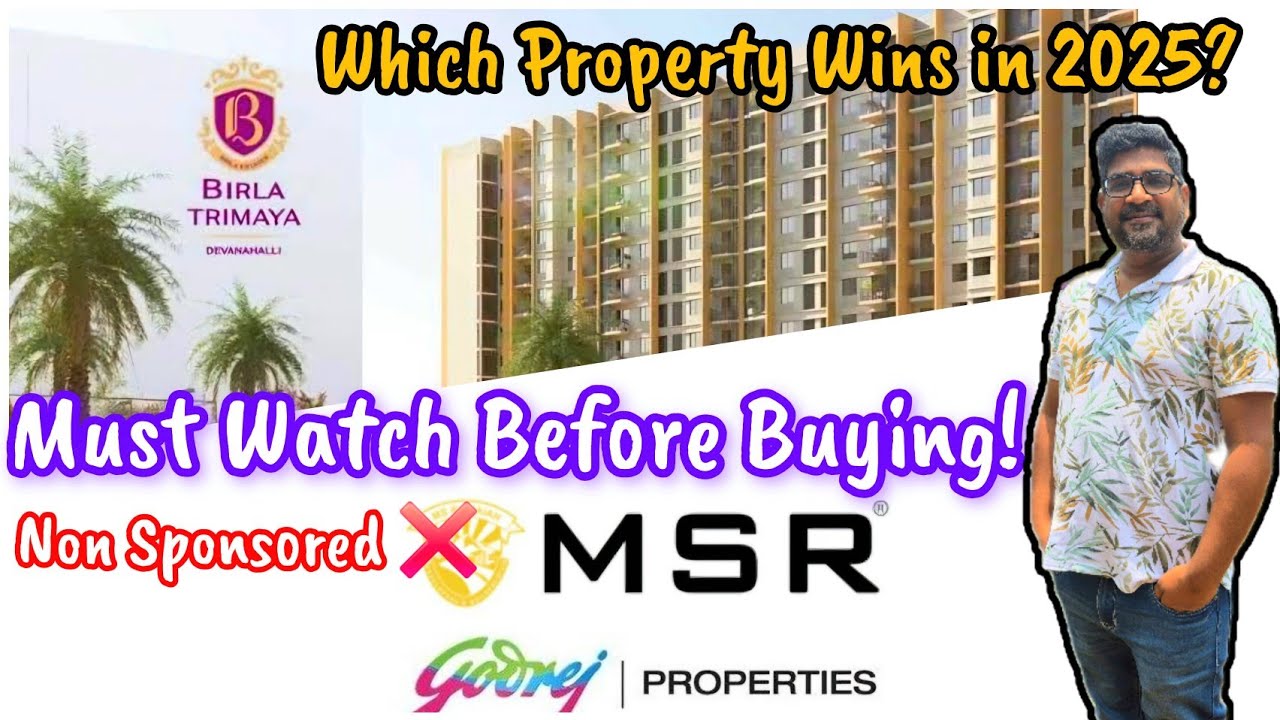Birla Trimaya Phase 3 vs Godrej MSR | Which One is Better? Honest Comparison! Complete details