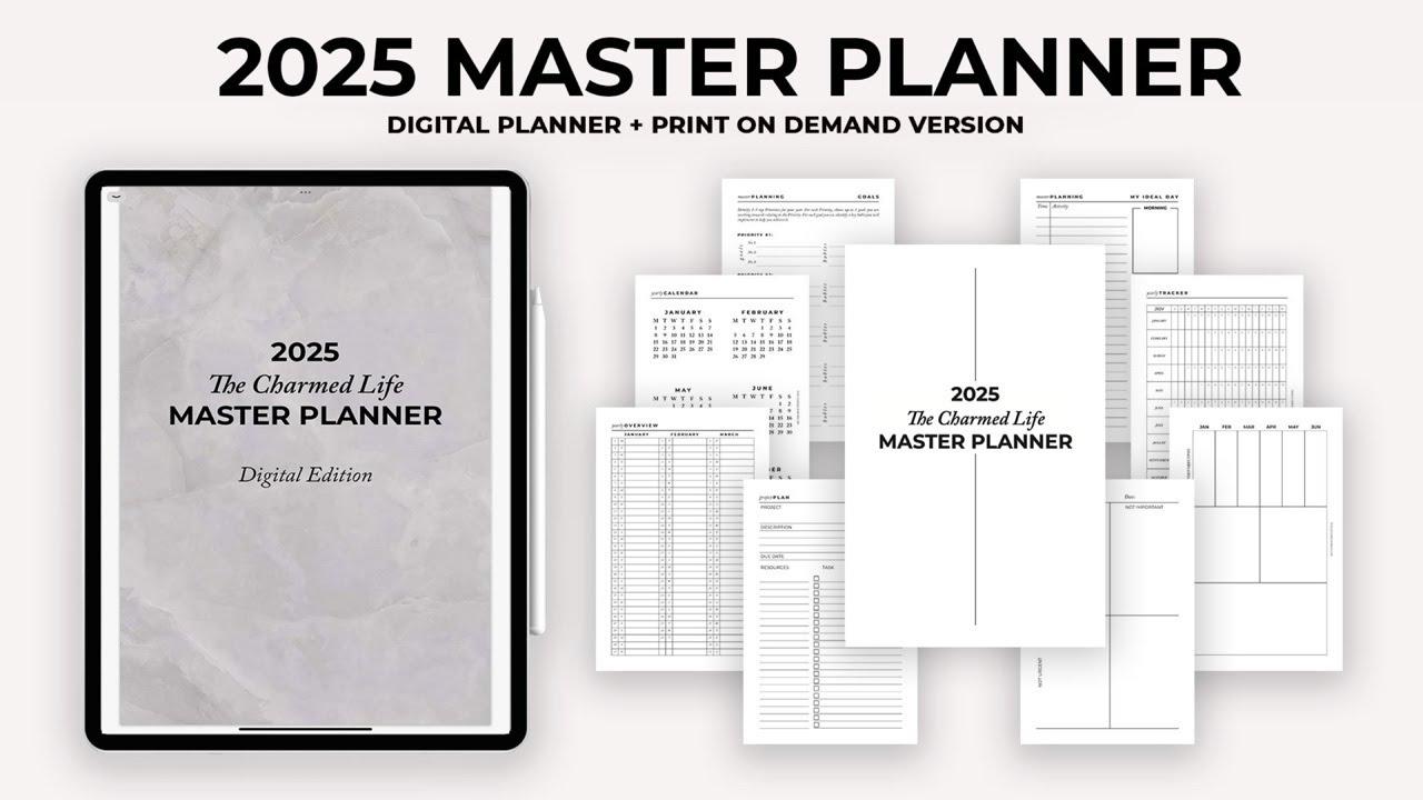 🔴 2025 PLANNER LAUNCH PARTY 🎉