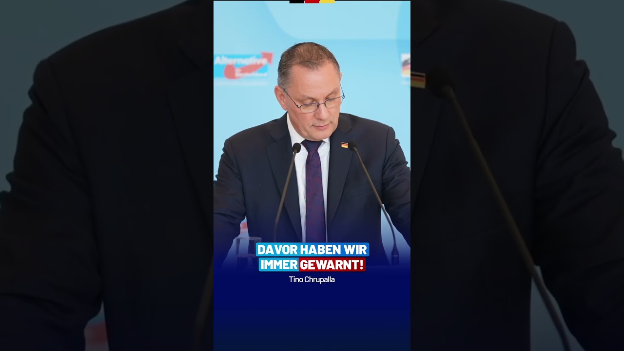 Tino Chrupalla zur Zweckentfremdung der Sonderschulden! - AfD-Fraktion im Bundestag