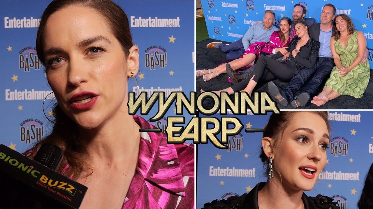 EW SDCC After Party Interview w/ Melanie Scrofano, Katherine Barrell & Cast of Wynonna Earp