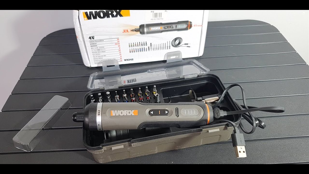 Wkrętak akumulatorowy WORX WX242 &ndash; czy to na pewno 4V?