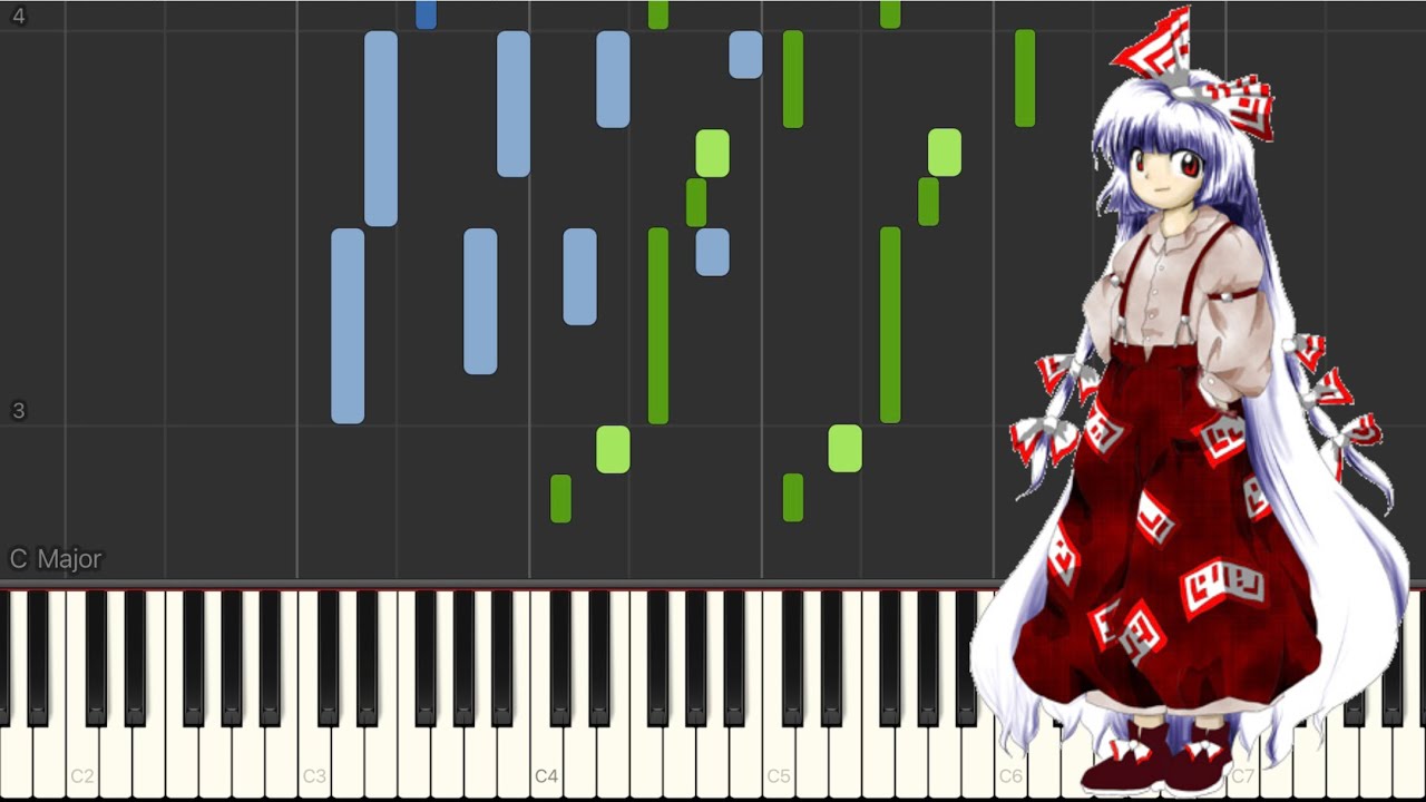 月まで届け、不死の煙(永夜抄) sd-90 midi