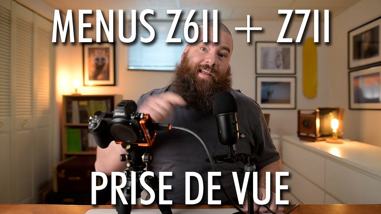 Nikon Z6ii et Z7ii - Menus VISUALISATION et PRISE DE VUE pour la photographie ANIMALIÈRE