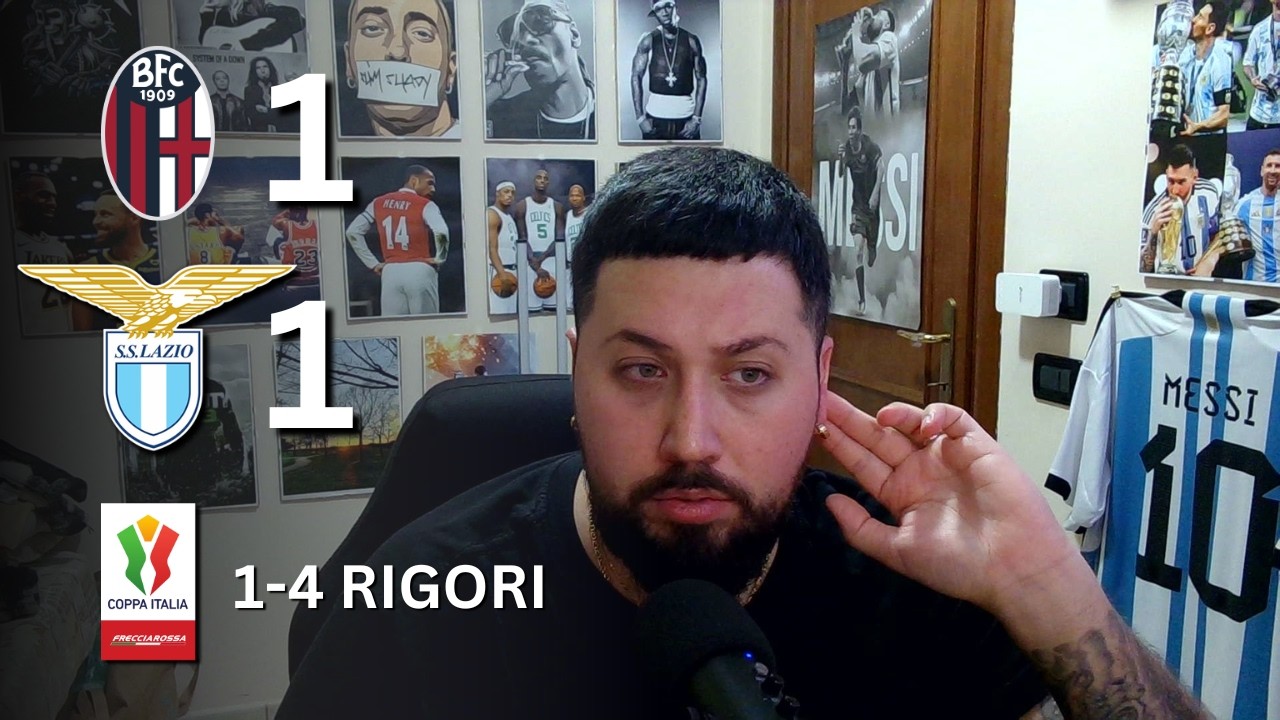 SIAMO IN SEMIFINALE, E' TUTTO COSì SURREALE! • BOLOGNA LAZIO 1-1 (1-4 AI RIGORI)