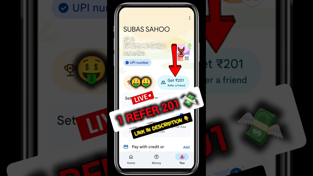 google pay refer and earn | google pay referral code kaise use kare | google pay referral code 2025🤑