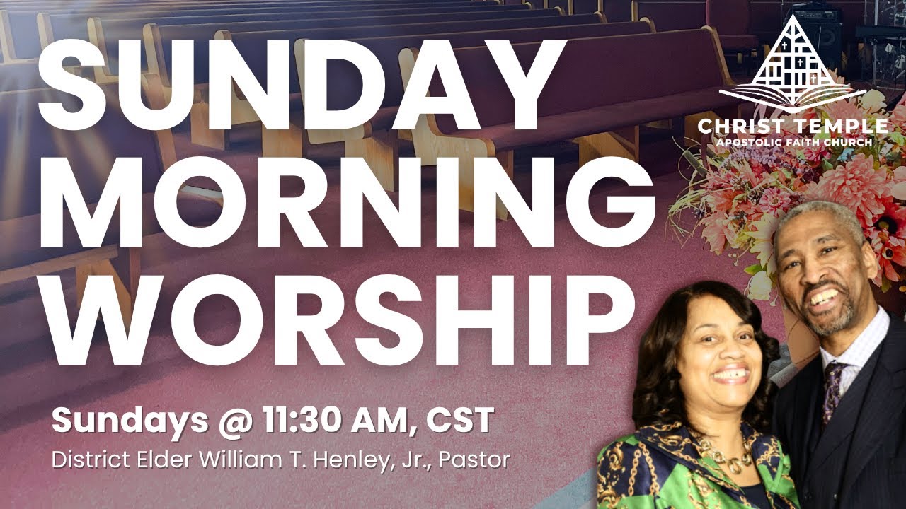 Sunday Morning Worship at CTAFC 03.08.2026