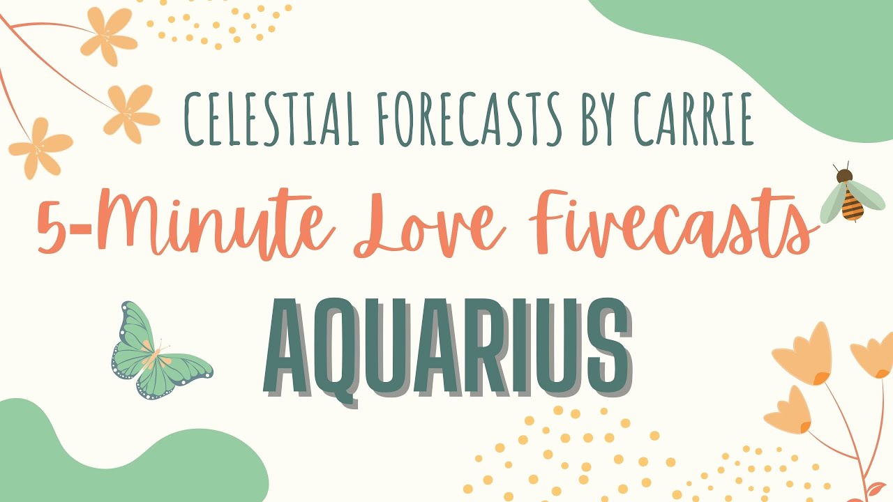 AQUARIUS ♒YOU DESERVE BETTER! AND YOU WILL FIND BETTER! | CELESTIAL FORECASTS BY CARRIE |