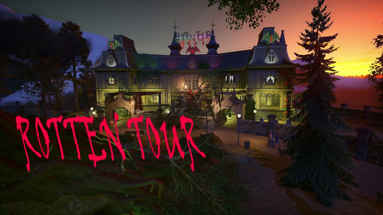 Planet Coaster - Rotten Tour (Darkride) - showcase by Mydorrka (Illya)