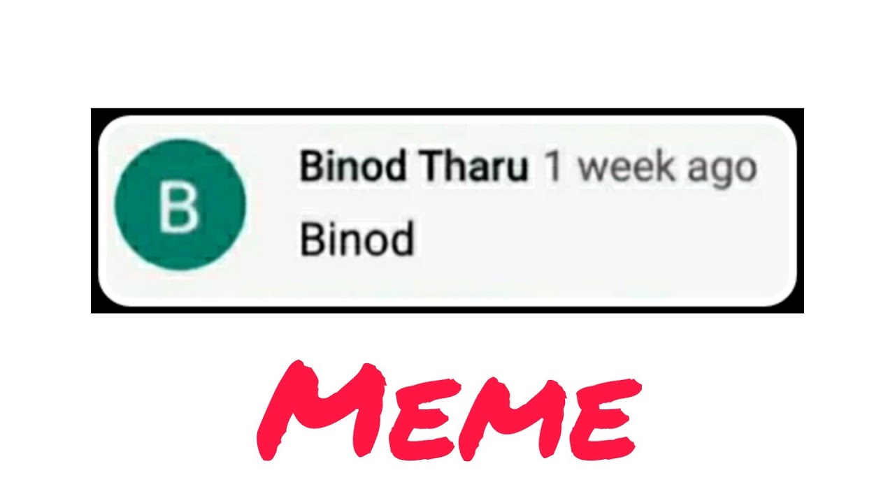 Who Is BINOD ??? | Binod Meme Compilation 😂 | Vinay Jadav Edits