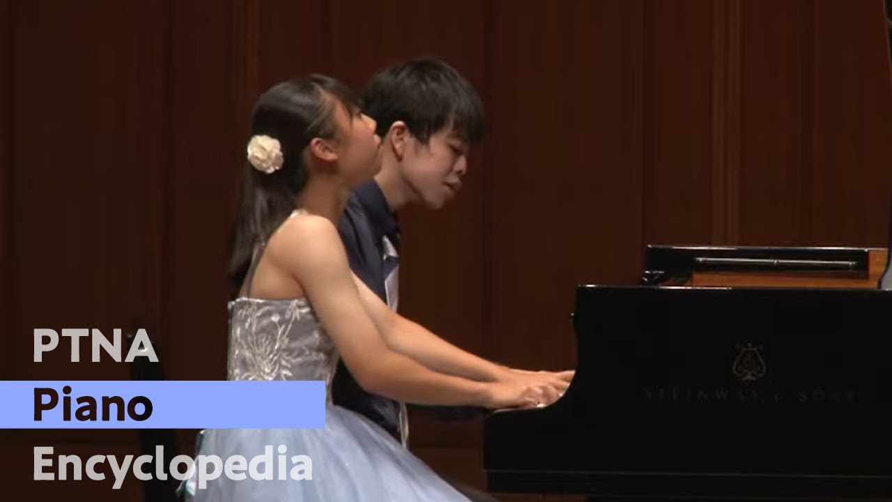 2022ピティナコンペ全国大会　  連弾上級 10番 金賞　伊藤　大晴、伊藤　凛音