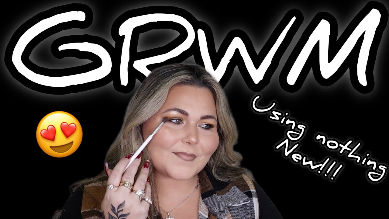 GRWM🤩Использую ничего нового | Урок макияжа