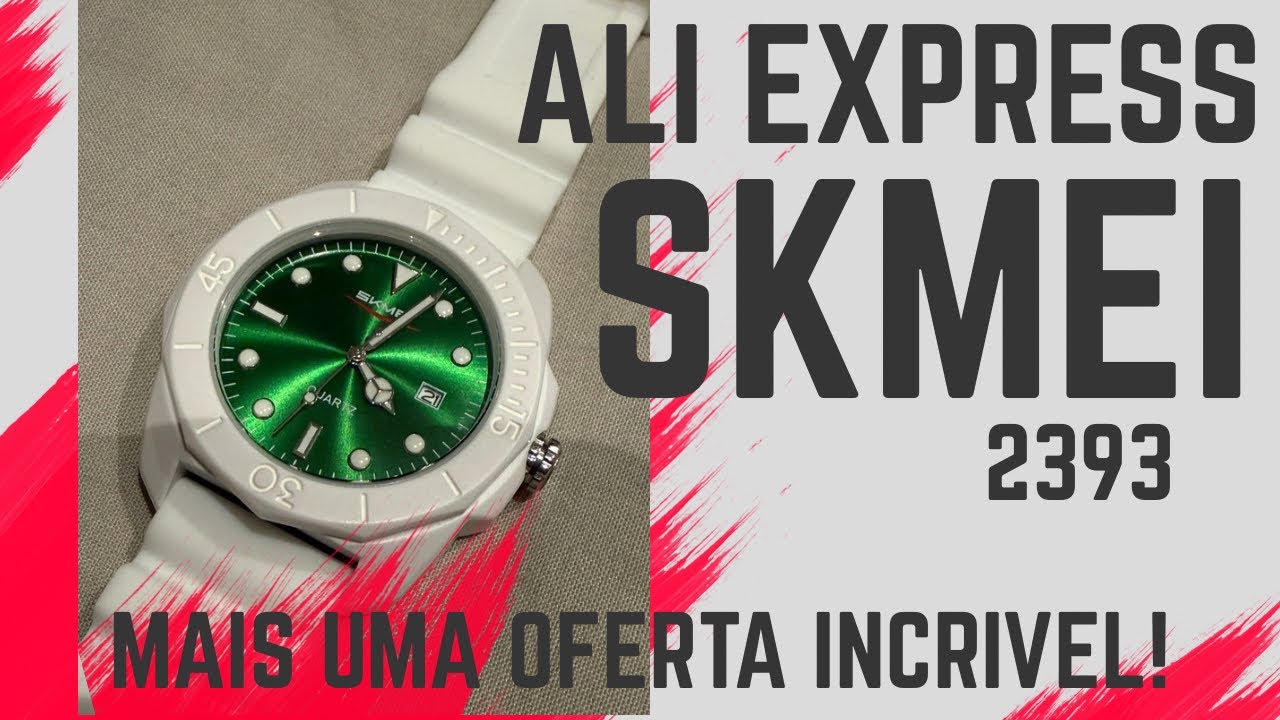 Esse Relógio da SKMEI é amais uma SUPER barganha da ALI EXPRESS!!