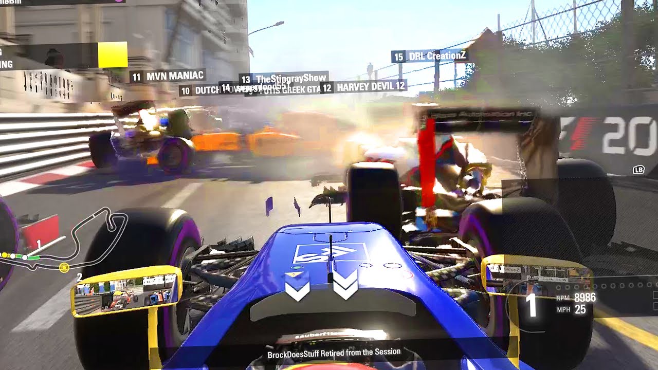 EXPERIENCING THE GLITCHIEST F1 GAME LOBBY WITH WTF1 - F1 Game Online
