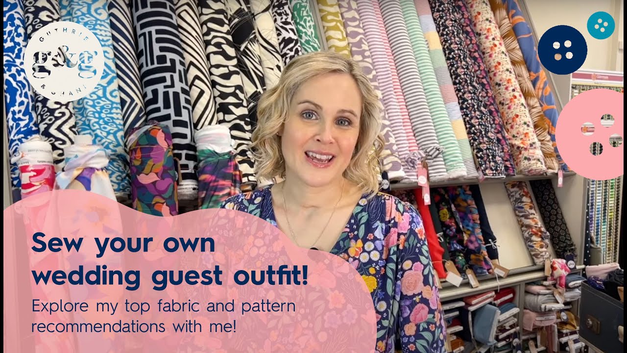 Sew your own wedding guest outfit - Laurens top pattern picks!