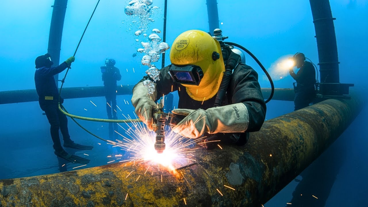 How Underwater Welders Survive One of the World's Deadliest Jobs