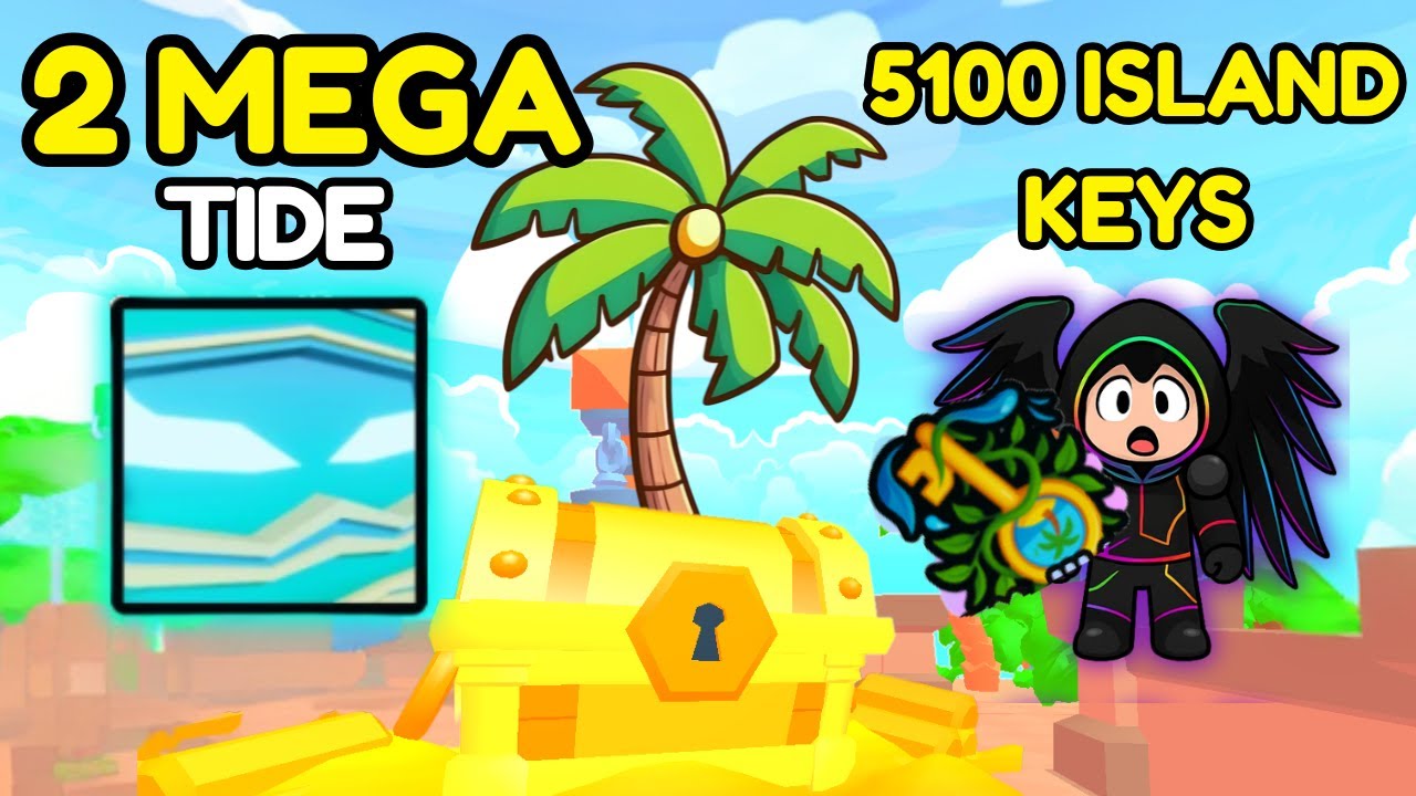 I Used 5,100 ISLAND KEYS and Got 2 MEGA Tide!! | Arm Wrestling Simulator