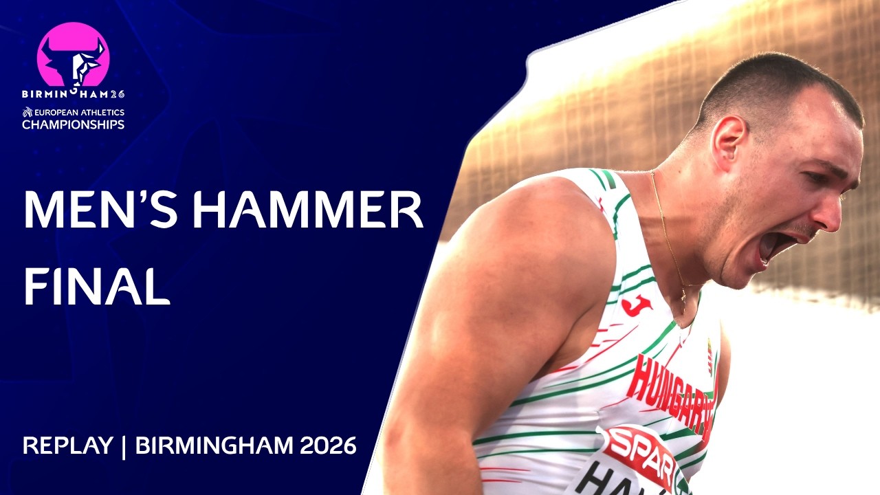 Finally Gold for Hal&aacute;sz 🇭🇺 | Men's Hammer Final Replay | 2026 European Athletics Championships