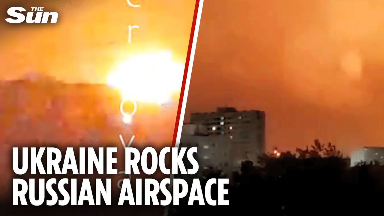 Ukrainian drones cause HUGE disruption at Moscow airport used by Putin
