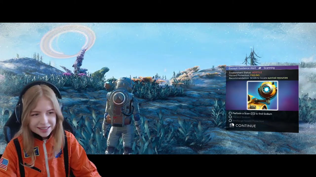 I'm in a spacesuit! First time playing!! | No Man's Sky pt. 1