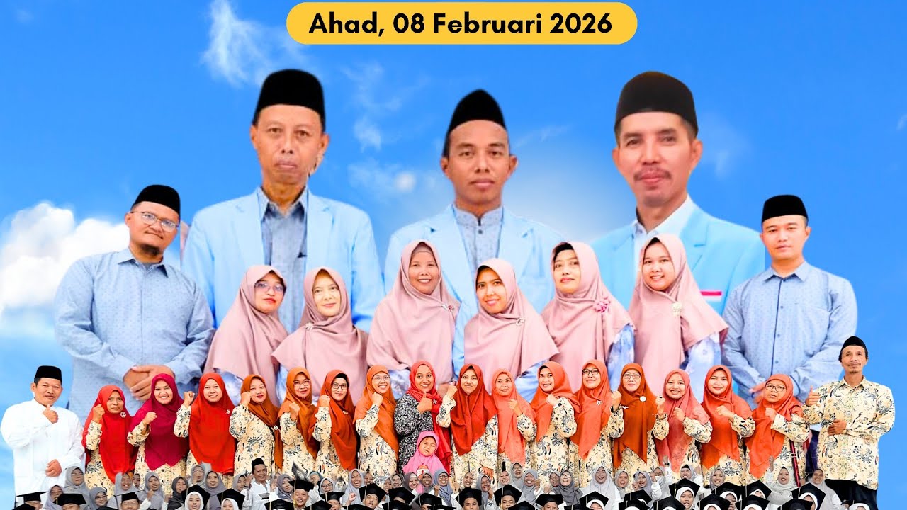 WISUDA BERSAMADPK BKPRMI KEC. TUBAN 8 FEBRUARI 2026 DI GEDUNG ASRAMA HAJI TUBAN