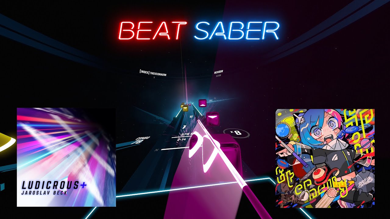 Beat Saber Multiplayer | LUDICROUS+ & Spin Eternally (Expert)