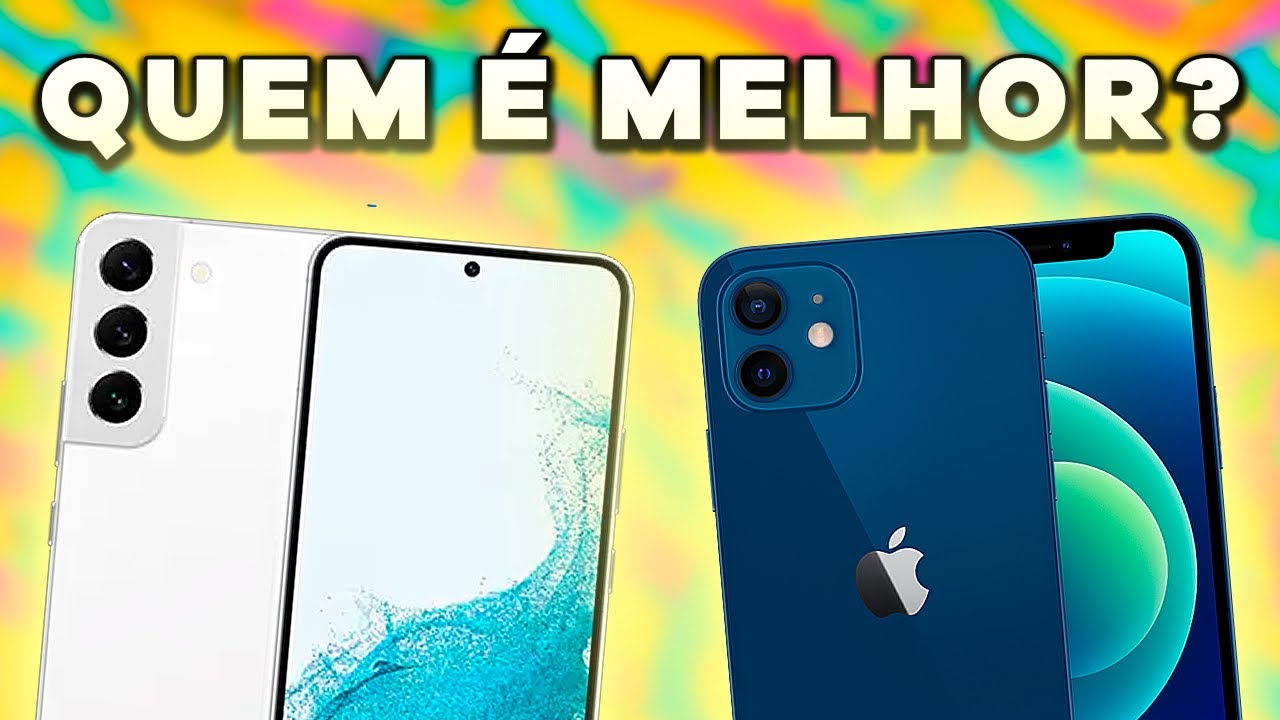 Galaxy S22 vs Iphone 12: Qual é o MELHOR Smartphone Top de Linha para Você?