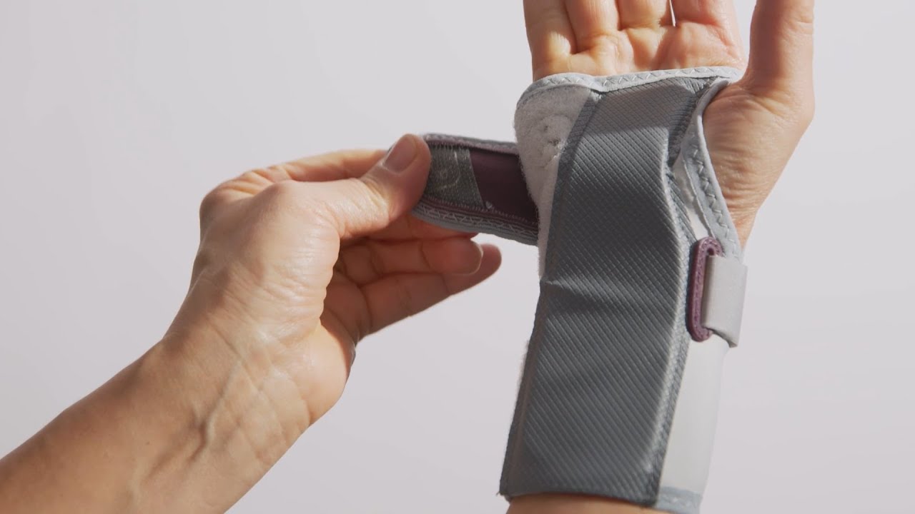 ¿Cómo colocarse la Muñequera Push med Splint?