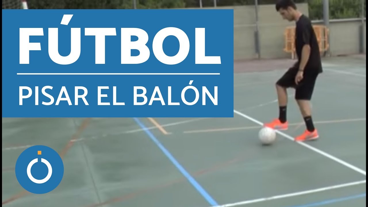 Cómo pisar la pelota de fútbol sala
