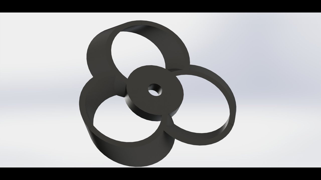 Designing a Toroidal Propeller in Solidworks