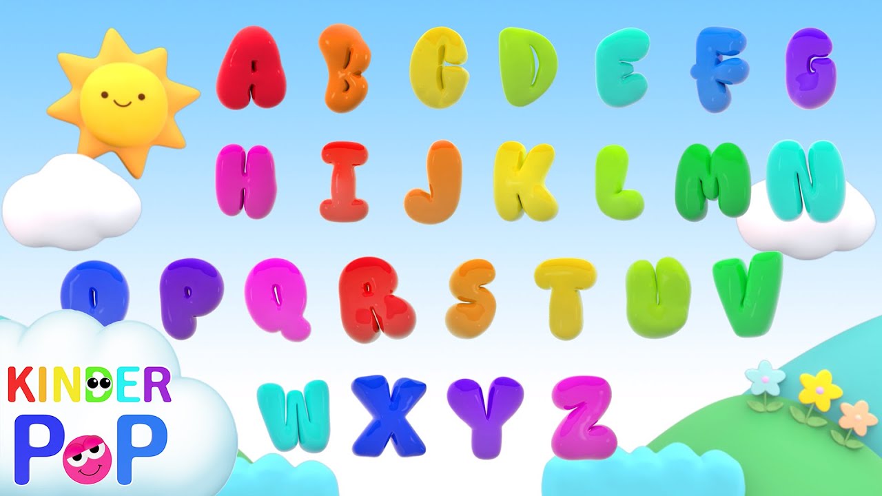 KinderPop l Learn Alphabet | English | alphabet | alphabetsong | 알파벳송 | 알파벳 놀이 | 유아 교육 | 영어 놀이