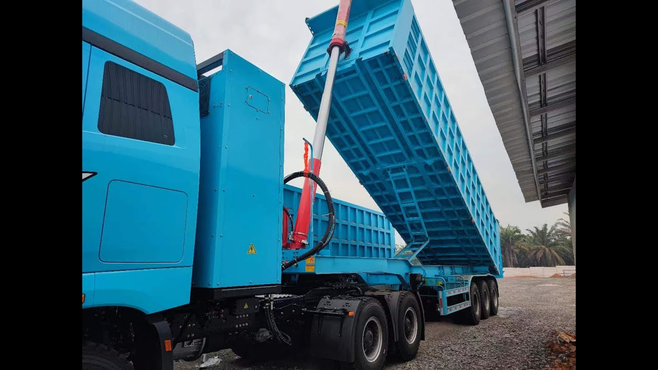SANY EV-TRUCK for coal mining rear dump trailer(Payload 60T)#shorts