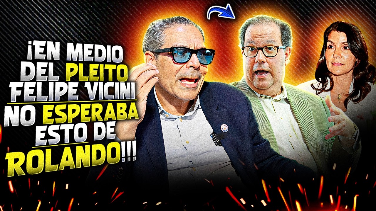 Se Le Vira La Torta A Felipe Vicini: Demanda A Rolando Espinal Da Giro: ¡Caen Pesos Pesados!