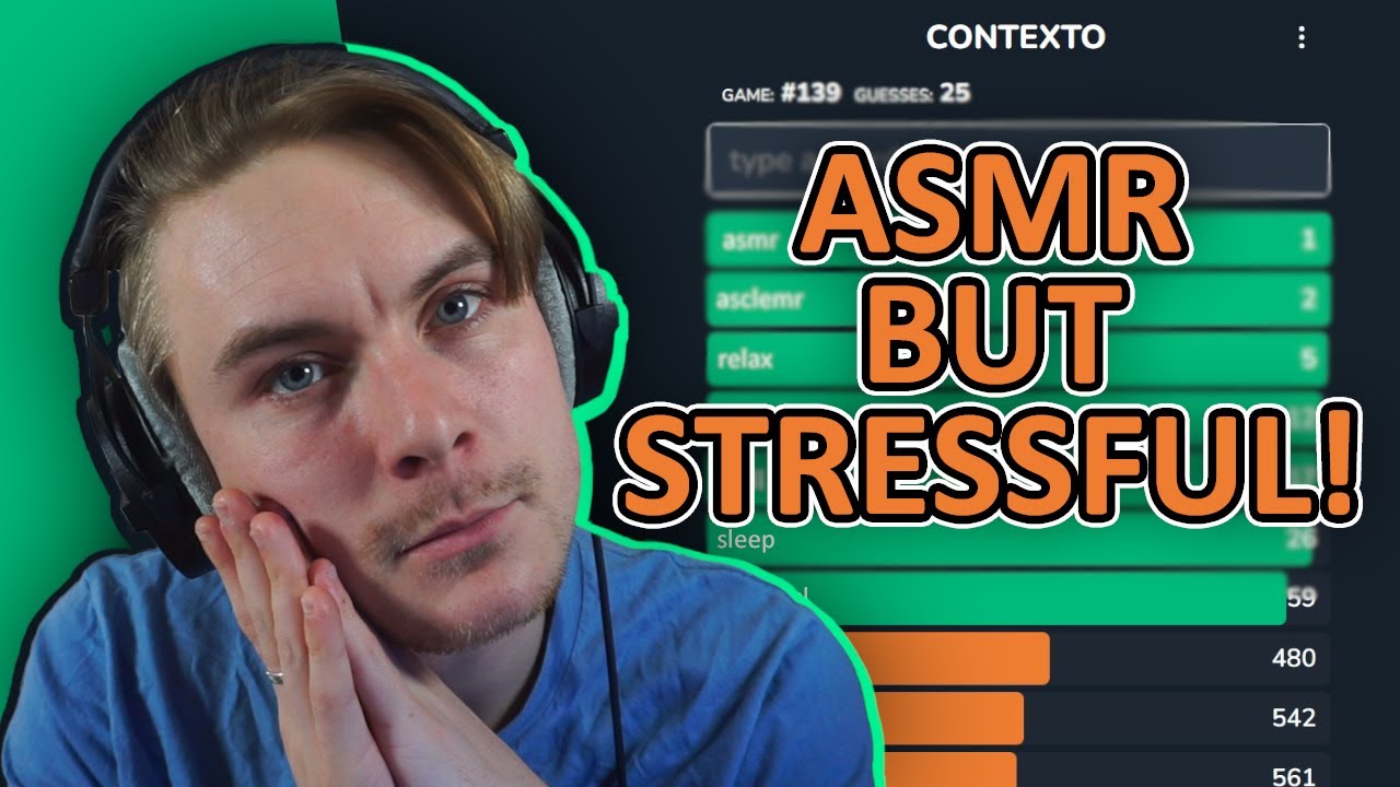 Getting Frustrated At CONTEXTO!! (ASMR | Whispered | UK Accent)