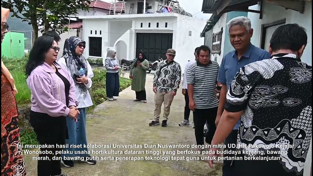 Udinus Ciptakan Alat Pengendali Hama Berbasis Sensor Gerak Guna Tingkatkan Produktivitas Umbi