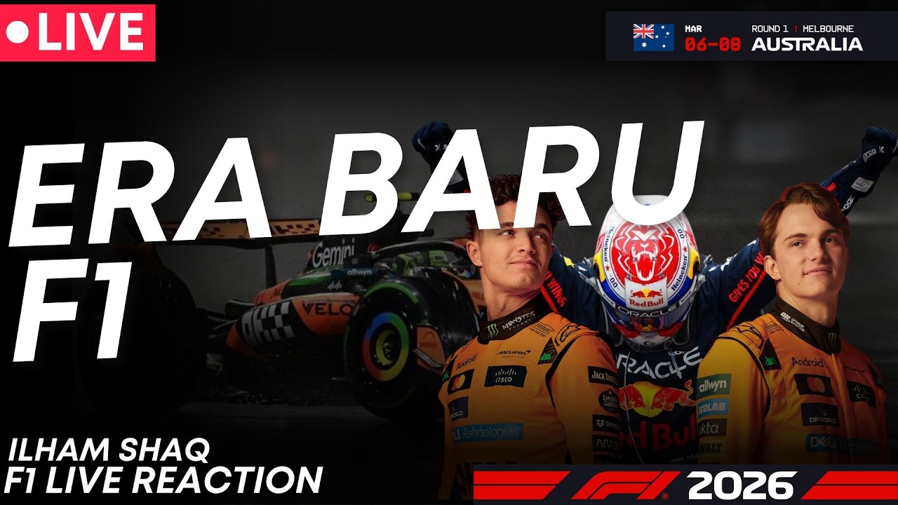 [LIVE REACTION] ERA BARU F1! Australian GP Qualifying